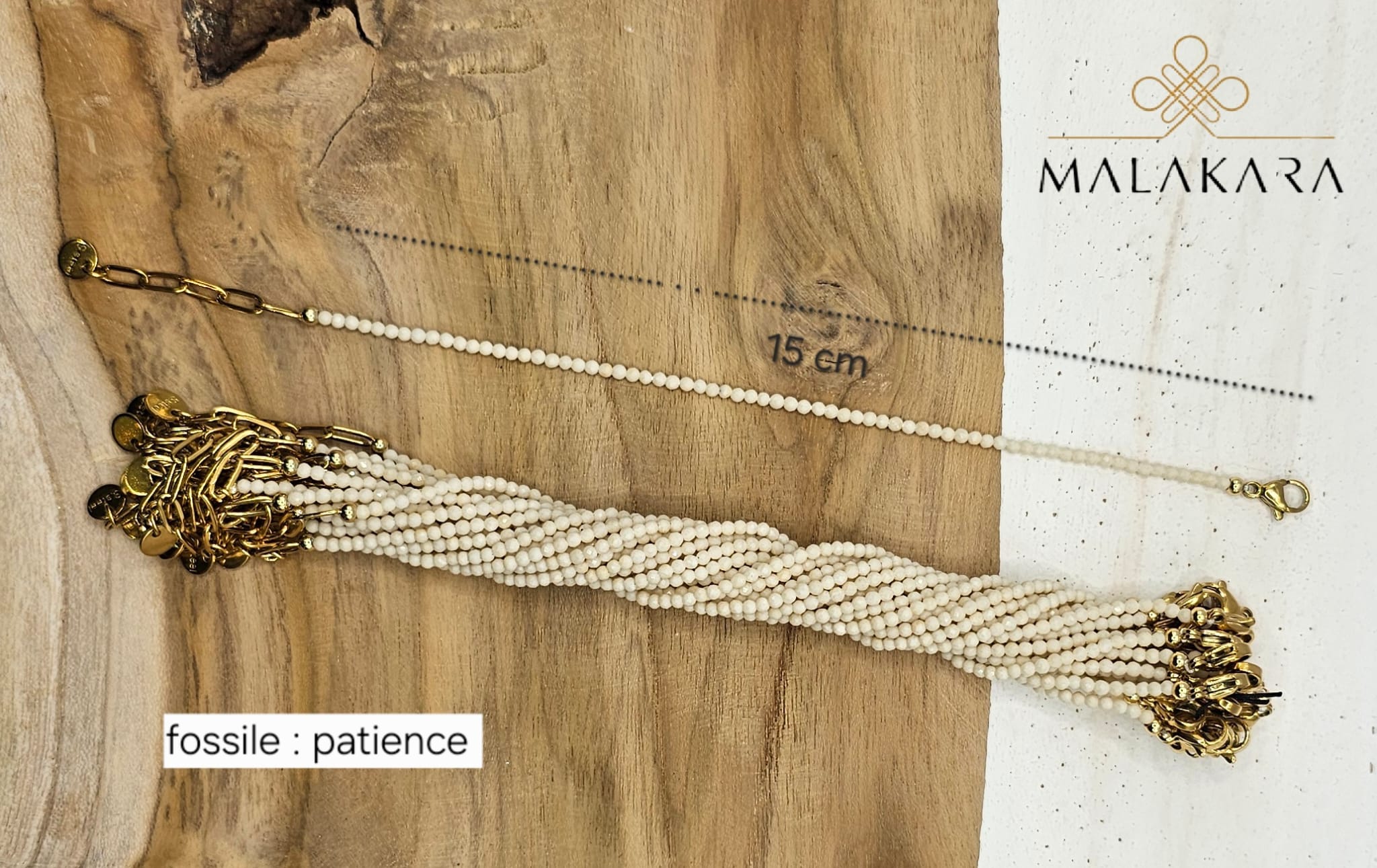 Bracelet Fossile – Patience