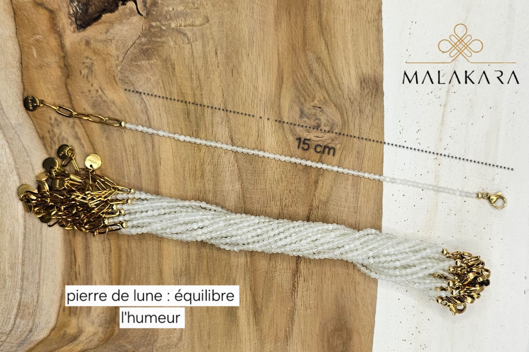 Bracelet Pierre de Lune – Équilibre de l’Humeur