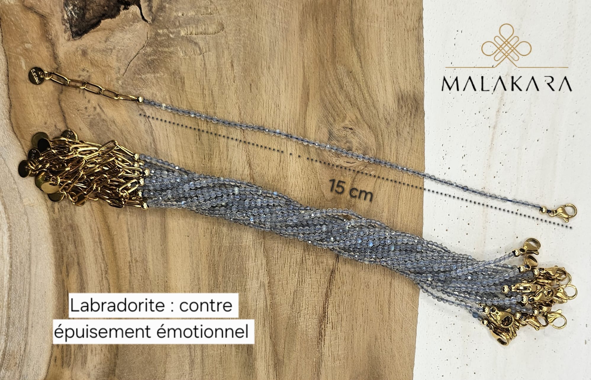 Bracelet Labradorite – Contre l’Épuisement Émotionnel